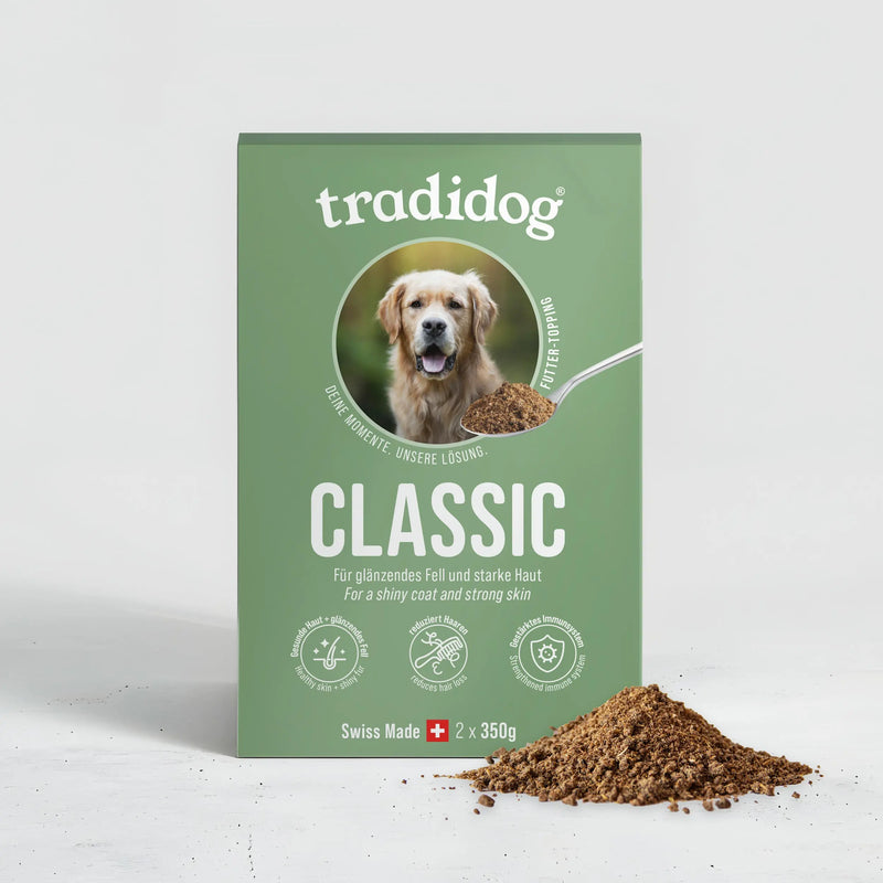 tradidog CLASSIC – Ergänzungsfutter für Hunde
