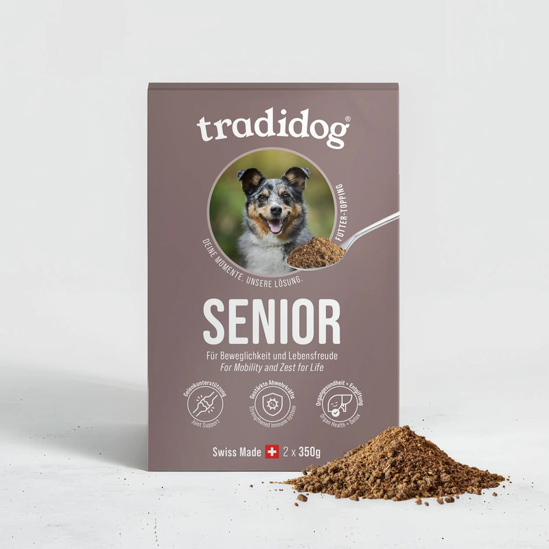 tradidog SENIOR – Ergänzungsfutter für Hunde
