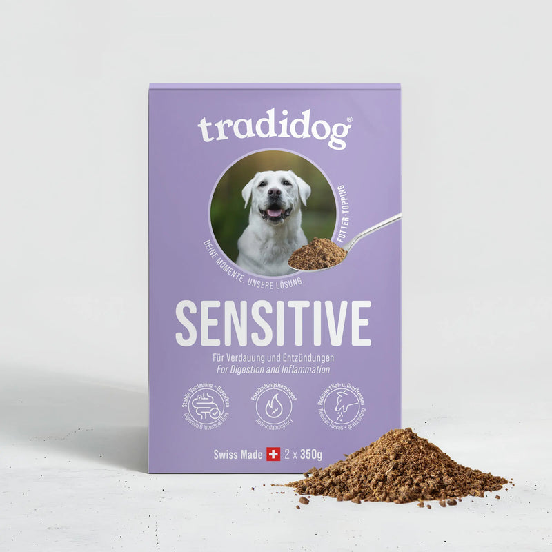 tradidog SENSITIVE – Ergänzungsfutter für Hunde