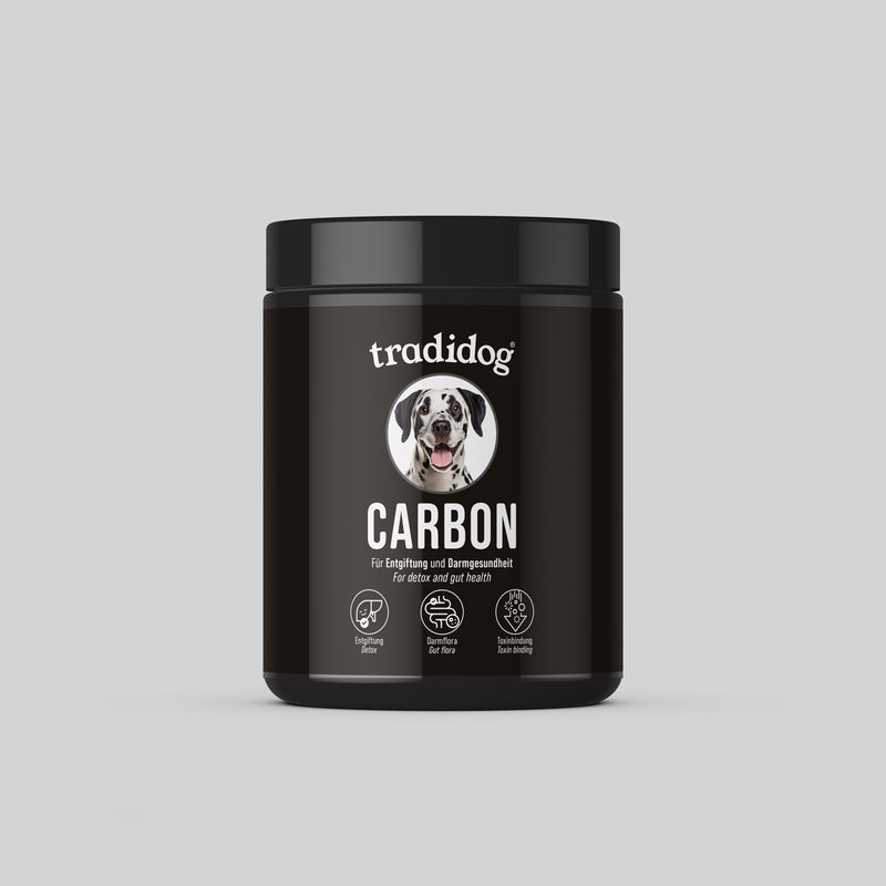 tradidog CARBON – Pflanzenkohle für Hunde